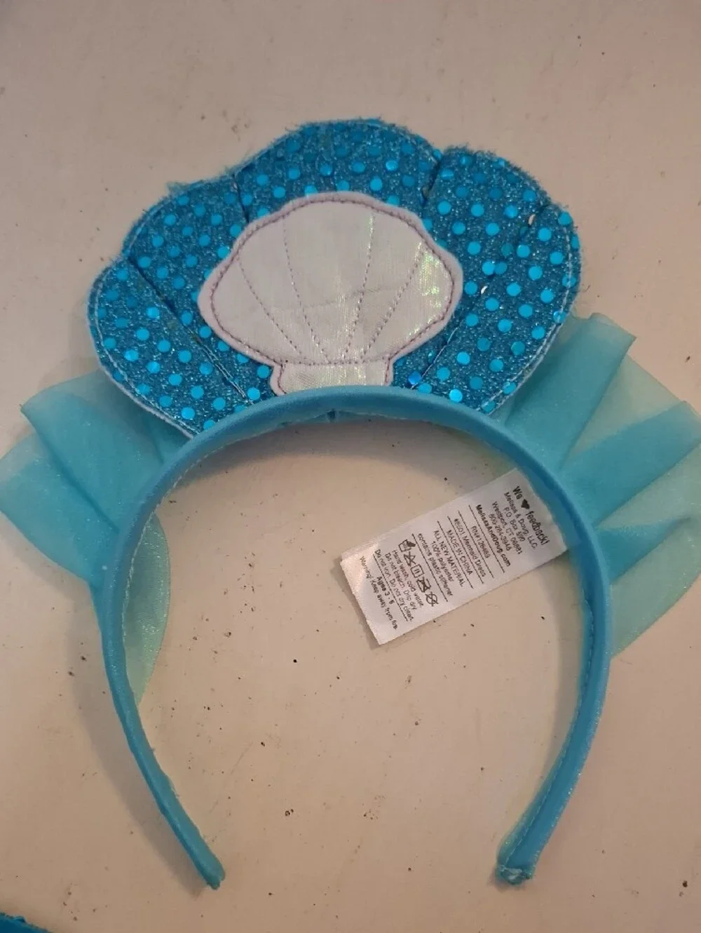 Melissa & Doug Blue and Teal Mermaid Role Play Costume Set